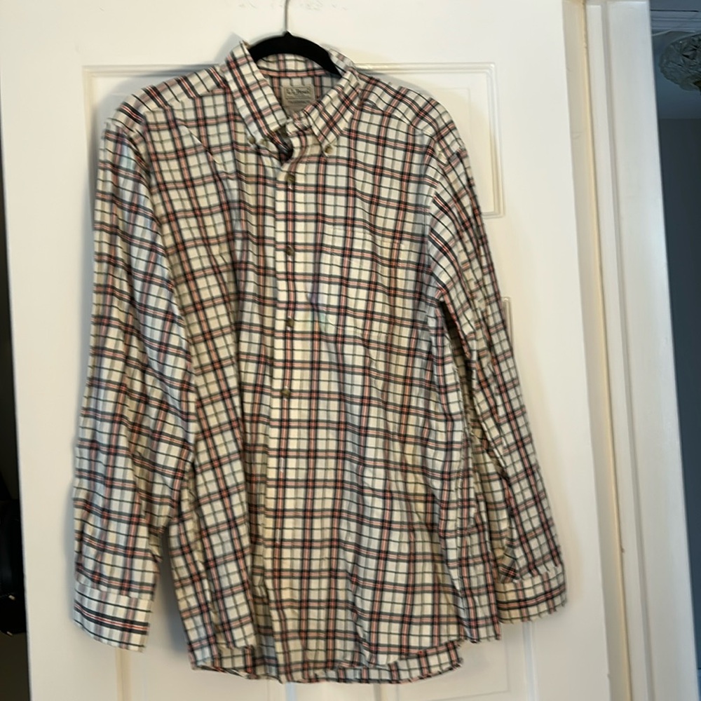 LL BEAN button down shirt